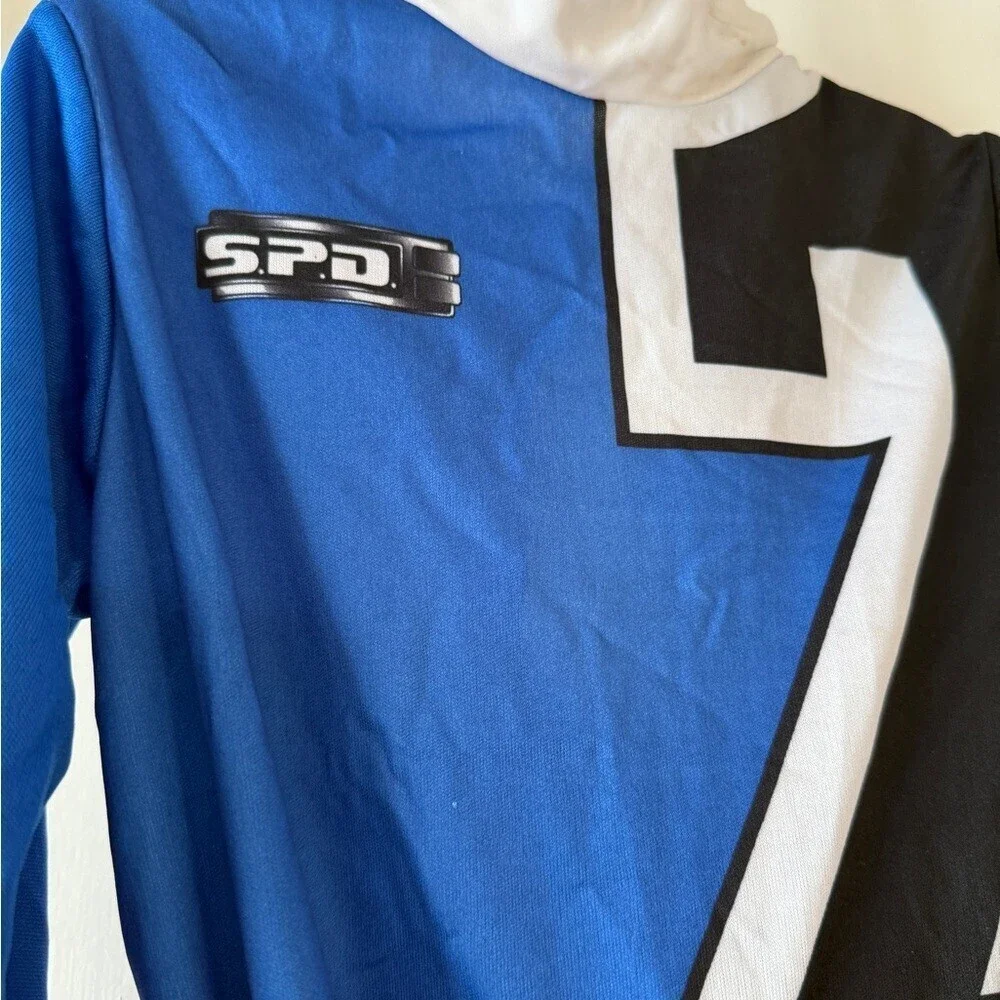 Power Ranger Blue and Black Kids Costume